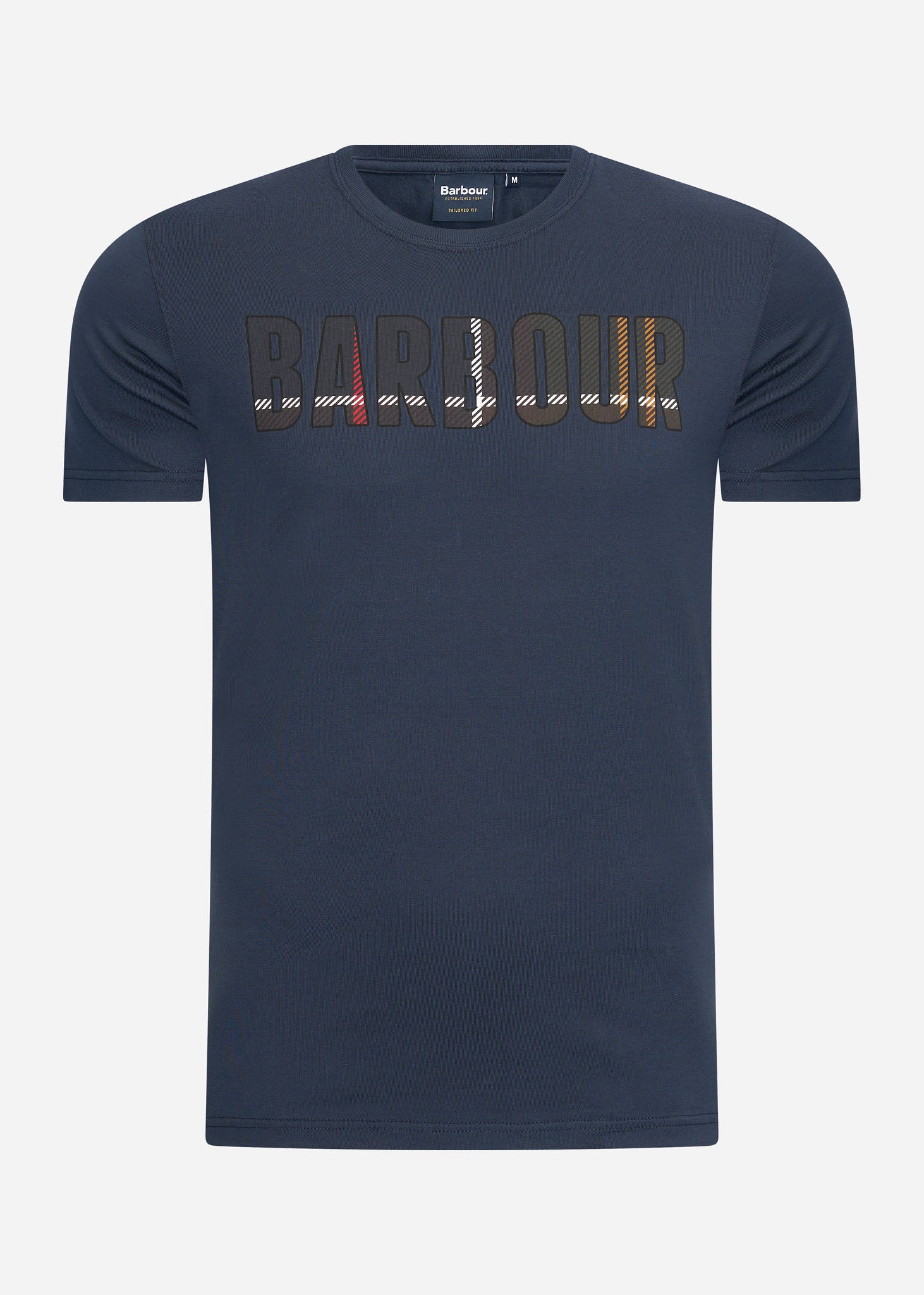 Barbour T-shirts  Wallace tee - navy 