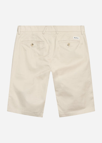 Ben Sherman Korte Broeken  Signature chino short - putty 