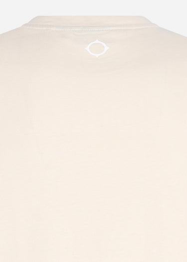 MA.Strum T-shirts  MA.Strum block print tee - aluminium 