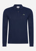 Lacoste Longsleeve Polo's  Longsleeve polo - navy blue 