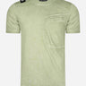 MA.Strum T-shirts  Oil wash tee shirt - tea 
