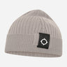 MA.Strum Mutsen  Rib knit beanie - dark slate 