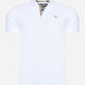 Barbour Polo's  Tartan pique polo shirt - white dress 