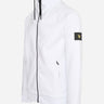 Lyle & Scott Vesten  High neck zip through - white 