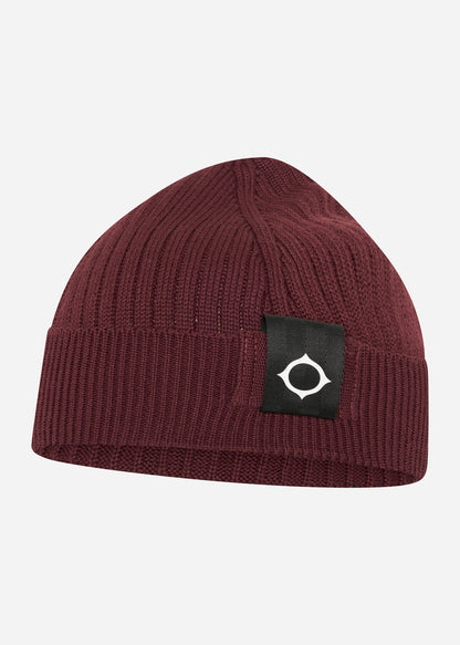 MA.Strum Mutsen  Rib knit beanie - fig 