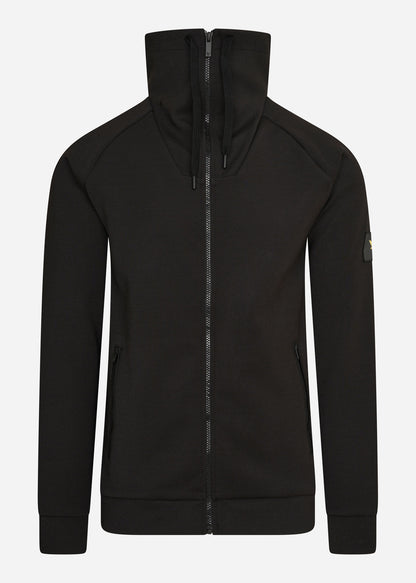 Lyle & Scott Vesten  High neck zip through - jet black 