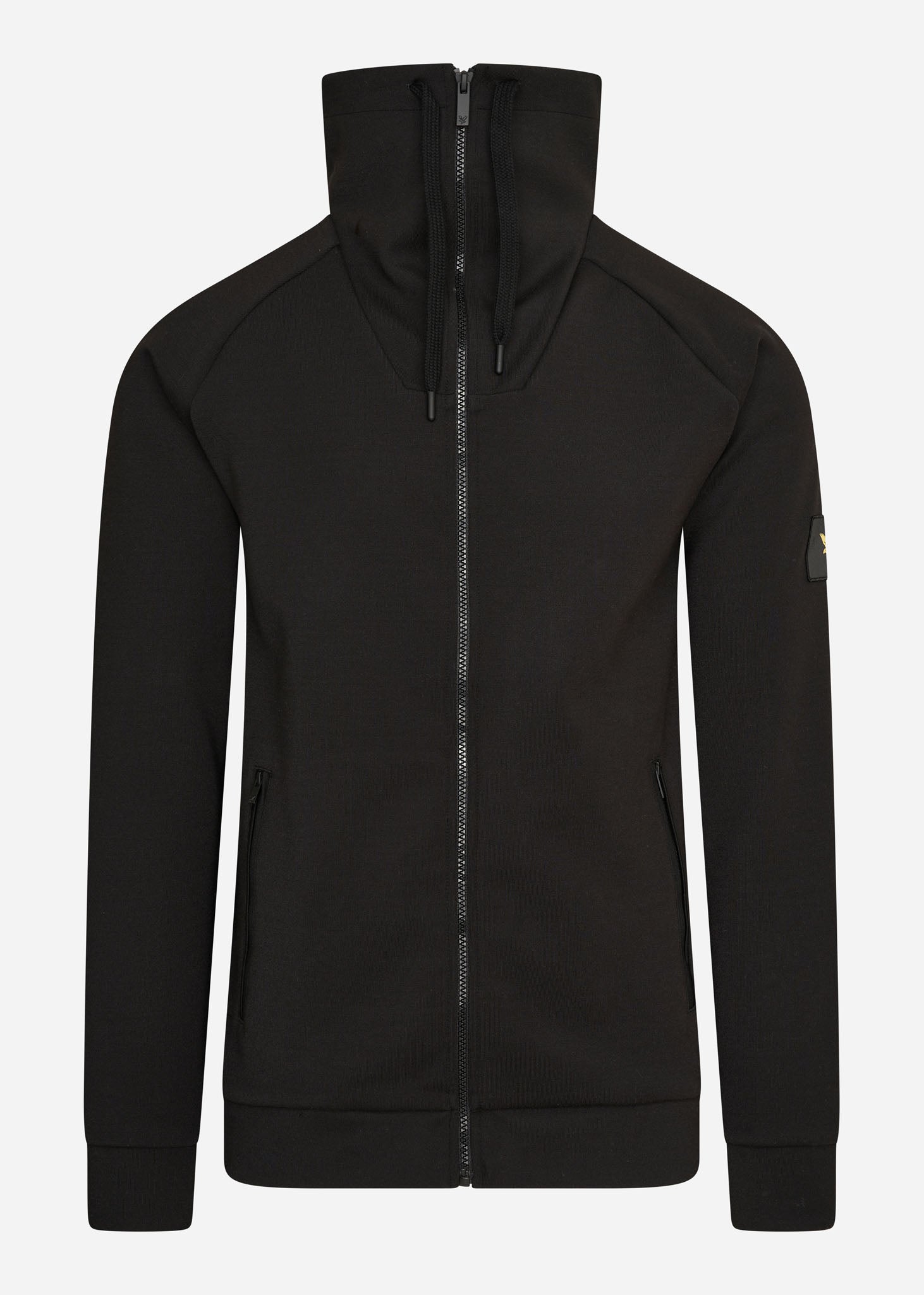 Lyle & Scott Vesten  High neck zip through - jet black 