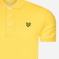 Plain polo shirt - sunshine yellow