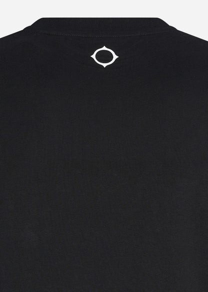 MA.Strum T-shirts  MA.Strum block print tee - jet black 