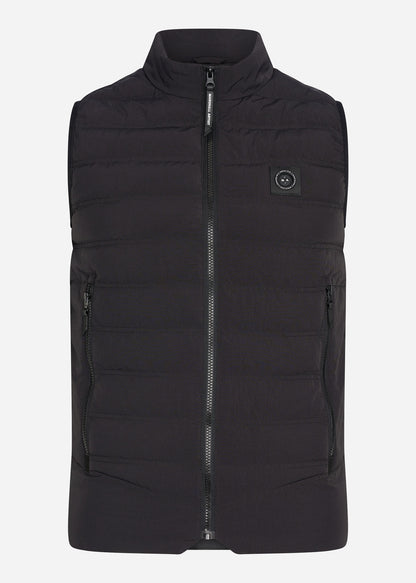 Marshall Artist Bodywarmers  Lightweight bubble gilet - black 