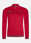 Ellesse Vesten  Tommie track top - dark red 