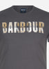 Barbour T-shirts  Thurso tee - asphalt amble 