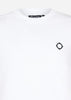 MA.Strum T-shirts  SS icon tee - optic white 