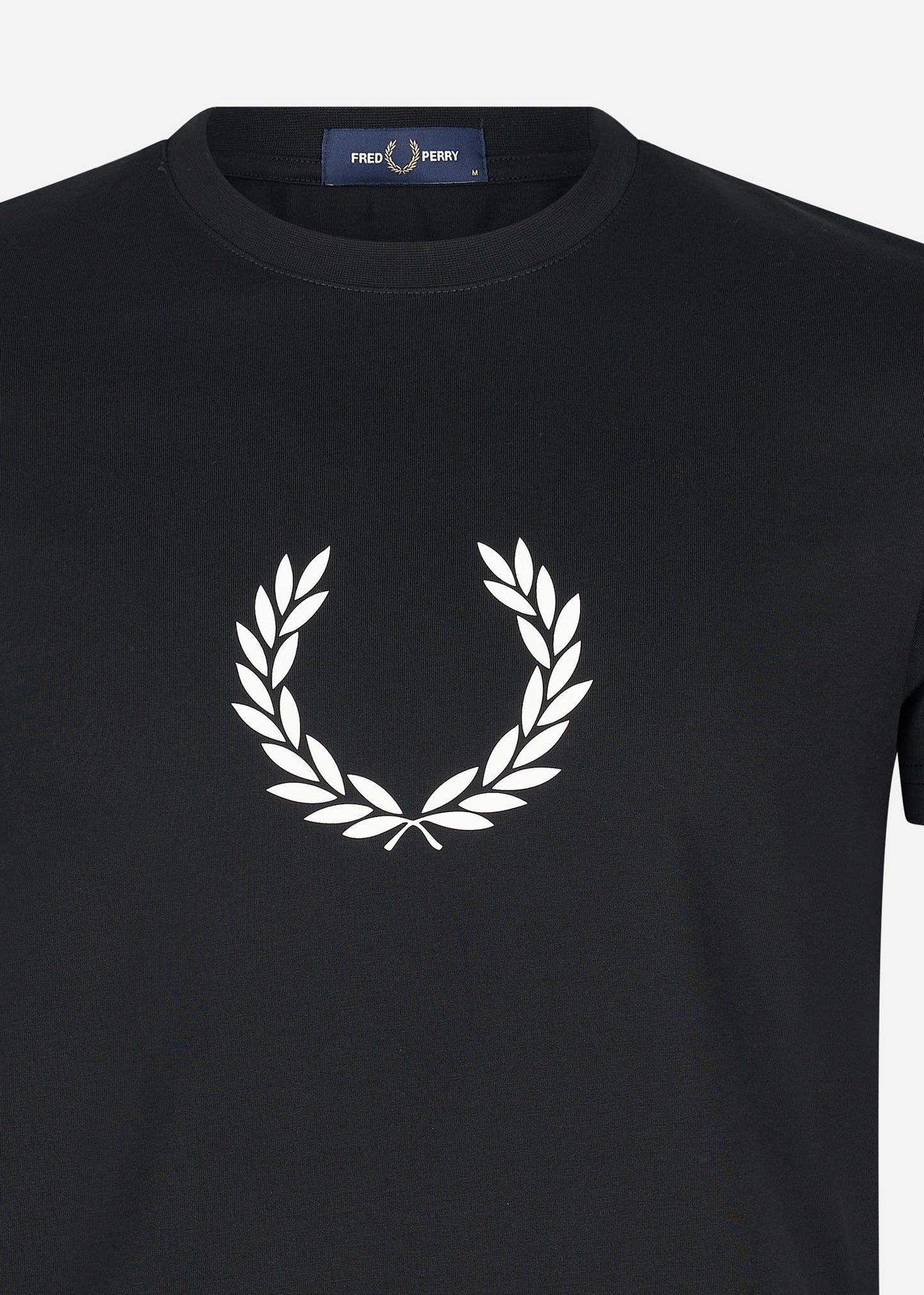 Fred Perry T-shirts  Laurel wreath graphic t-shirt - black 