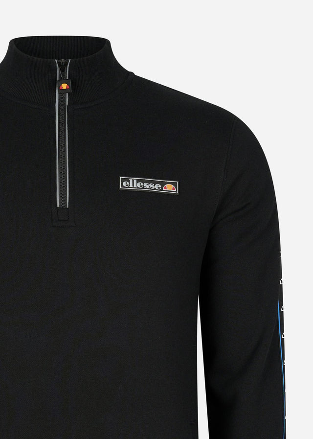 Ellesse Sweaters  Chimenco half zip track top - black 