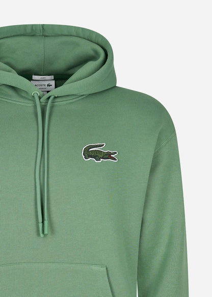 Lacoste Hoodies  Large logo hoodie - ash tree 