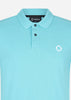 MA.Strum Polo's  SS pique polo - sea blue 