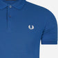 fred perry polo blauw