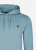 Fred Perry Hoodies  Tipped hooded sweatshirt - ash blue 