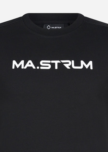 MA.Strum T-shirts  MA.Strum chest print tee - jet black 