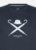 Hackett London T-shirts  Large logo t-shirt - dark navy 