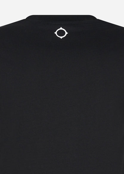 MA.Strum T-shirts  MA.Strum chest print tee - jet black 