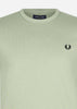 Fred Perry T-shirts  Ringer t-shirt - seagrass 