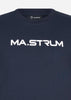 MA.Strum T-shirts  MA.Strum chest print tee - ink navy 