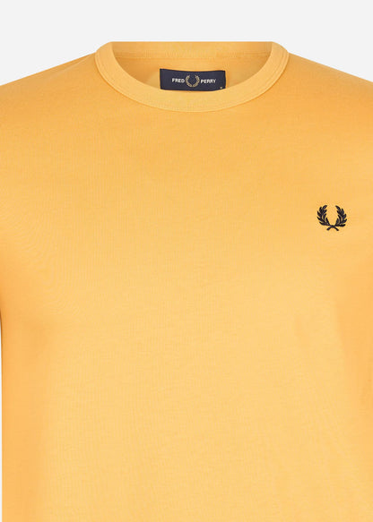 Fred Perry T-shirts  Ringer t-shirt - golden hour 