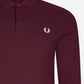 Fred Perry longsleeve polo red