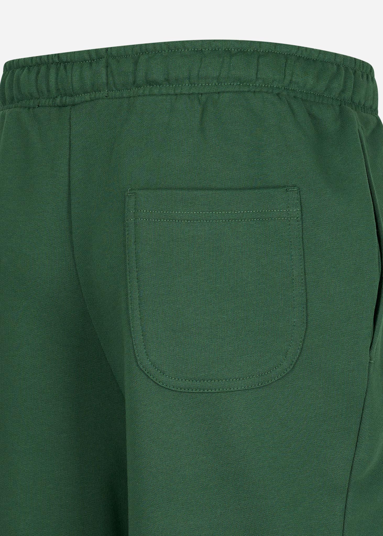 Lyle & Scott Korte Broeken  Sweat short - english green 