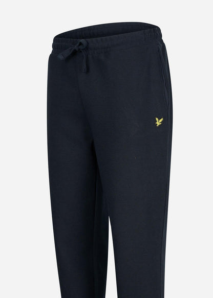 Lyle & Scott Joggingbroeken  Crest textured sweat pant - dark navy 