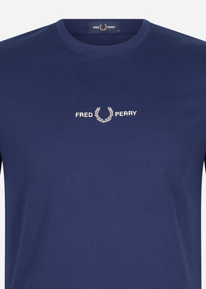 Fred Perry T-shirts  Embroidered t-shirt - french navy 