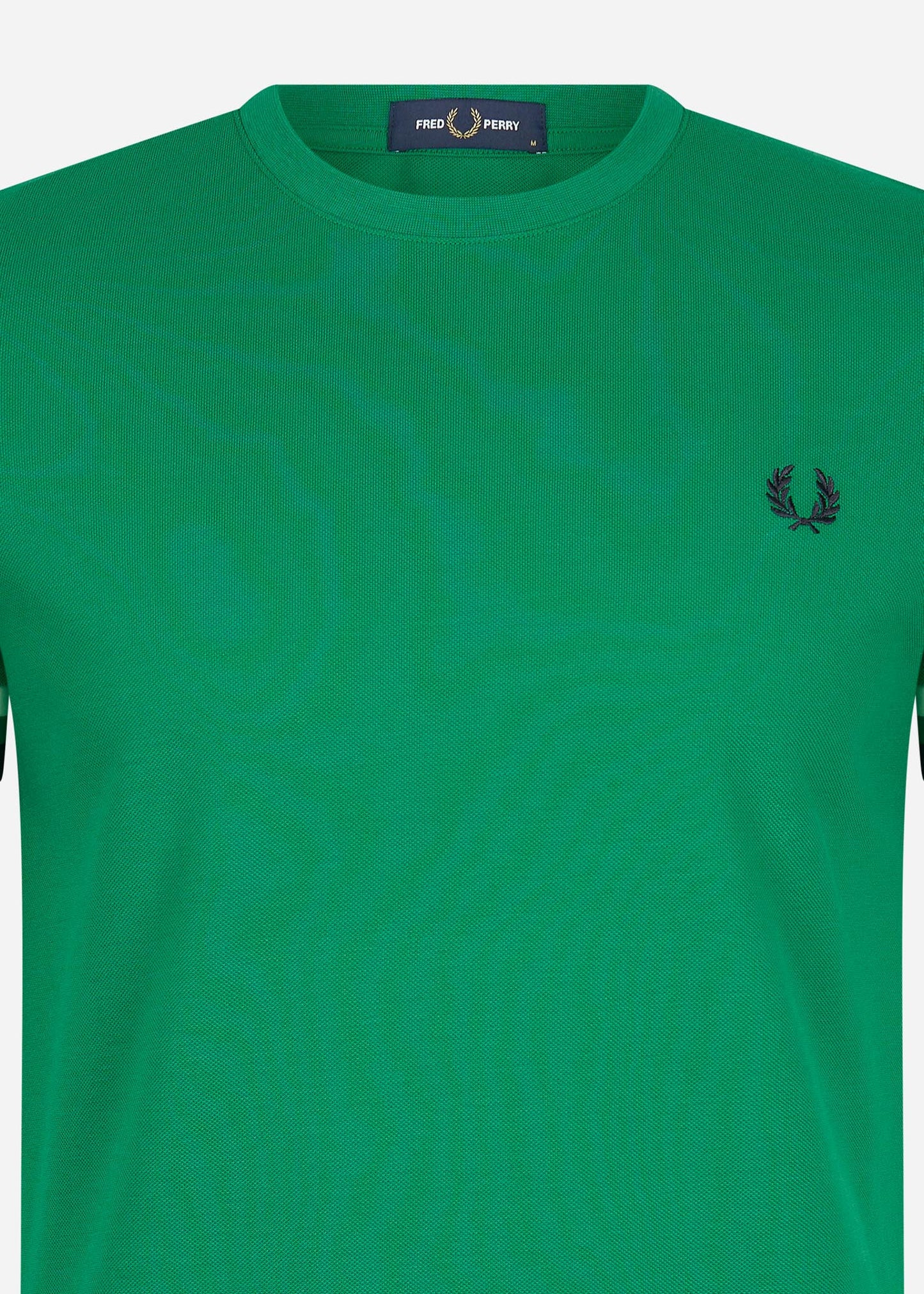 Fred Perry T-shirts  Bold tipped pique t-shirt - fp green 