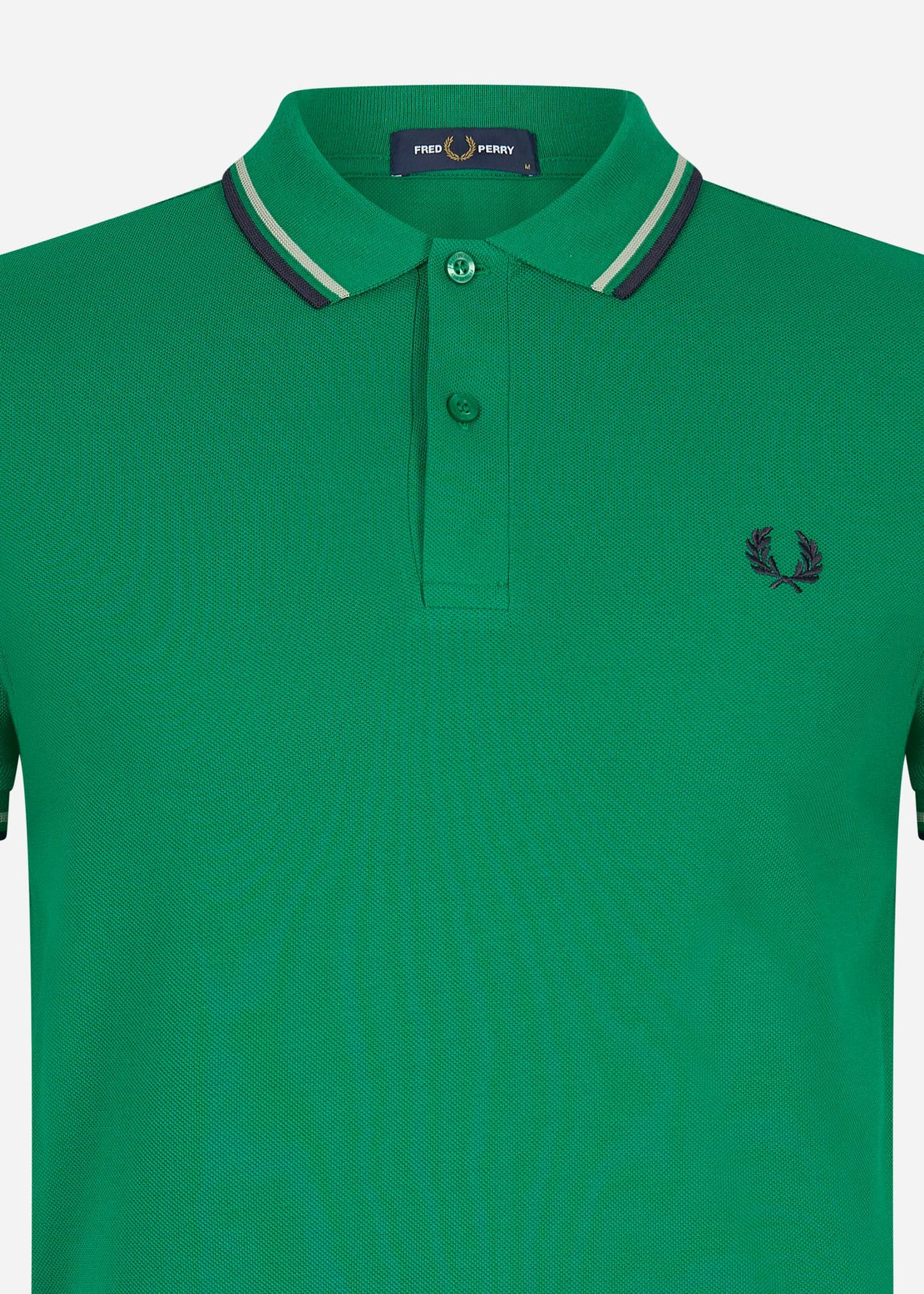 Fred Perry Polo's  Twin tipped fred perry shirt - fp green 