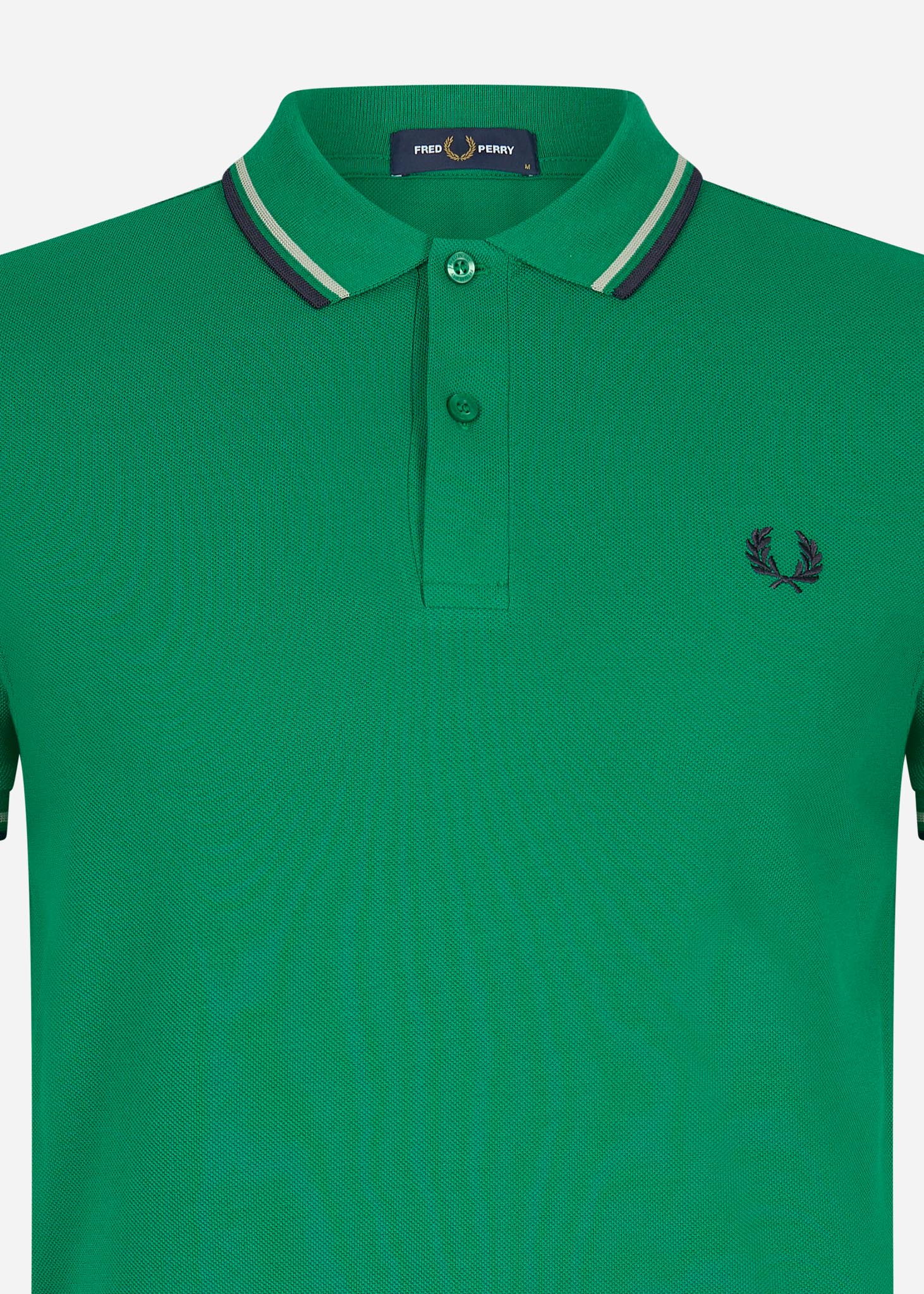 Fred Perry Polo's  Twin tipped fred perry shirt - fp green 