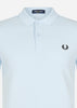 Fred Perry Polo's  Plain Fred Perry shirt - light ice 