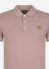 Lyle & Scott Polo's  Plain polo shirt - hutton pink 