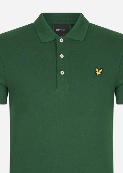 Lyle & Scott Polo's  Plain polo shirt - english green 