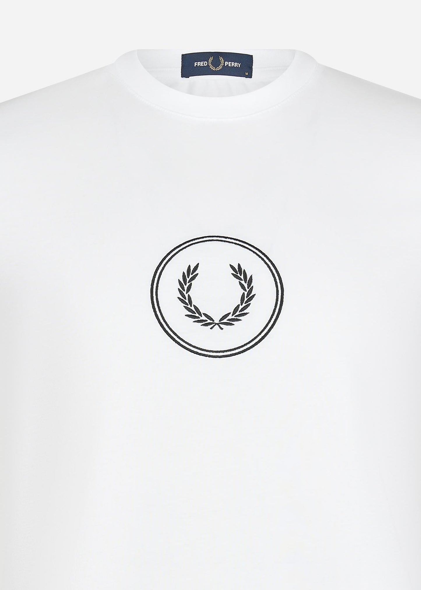 Fred Perry T-shirts  Circle branding t-shirt - white 