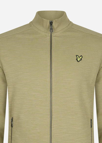 Lyle & Scott Vesten  Slub track top - seaweed 