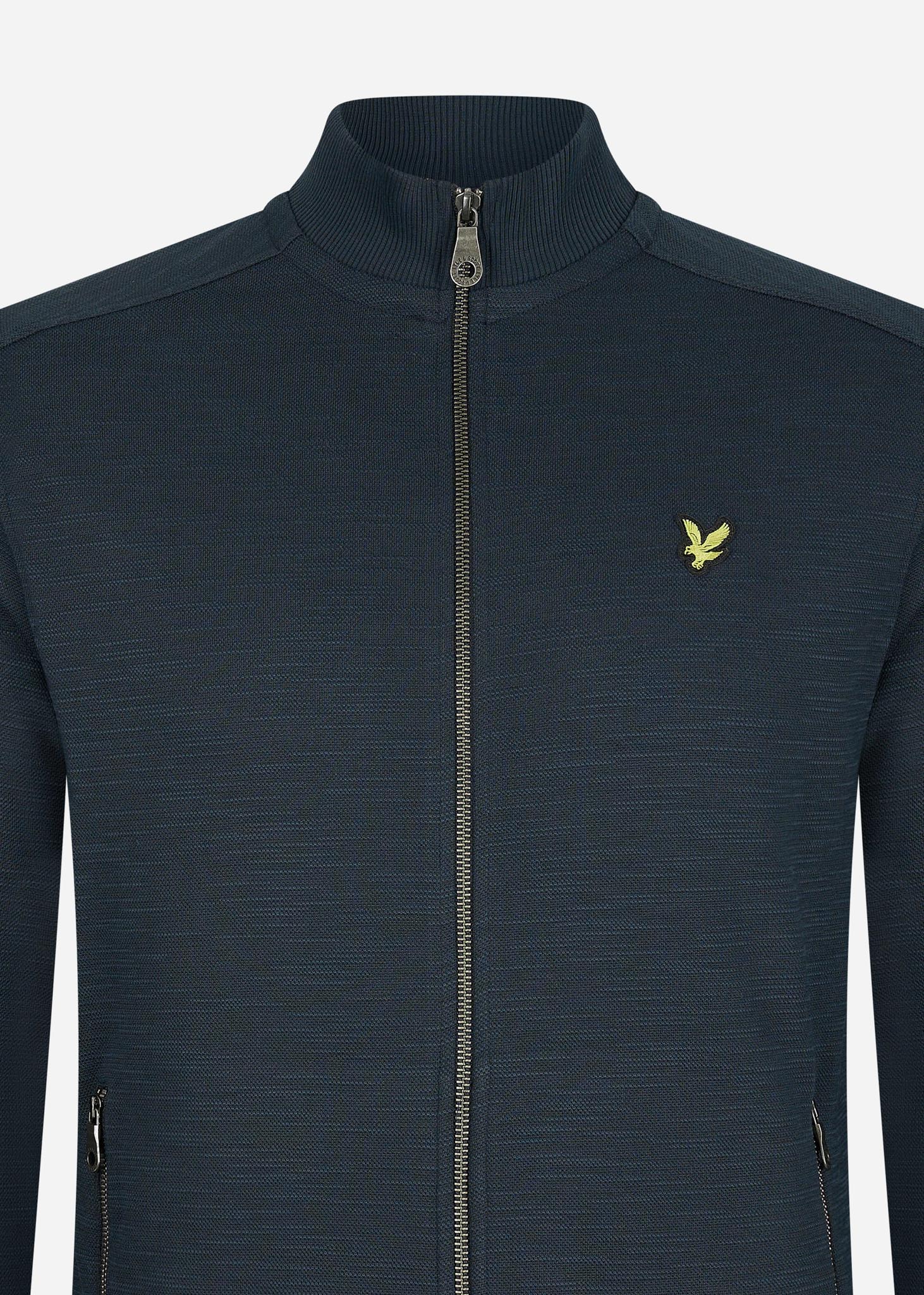 Lyle & Scott Vesten  Slub track top - dark navy 