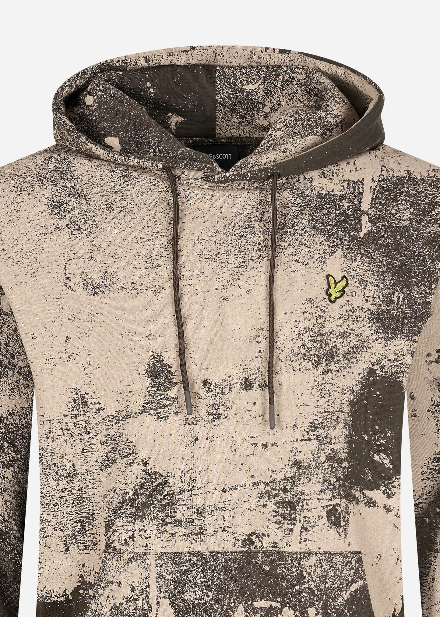 Lyle & Scott Hoodies  Erosion print hoodie - cove 