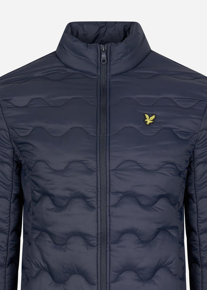 Lyle & Scott Jassen  Crest quilted jacket - dark navy 