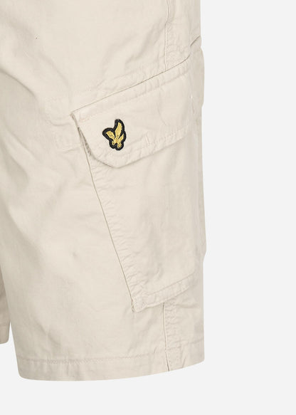 Lyle & Scott Korte Broeken  Wembley cargo short - ecru 