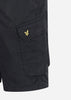 Lyle & Scott Korte Broeken  Wembley cargo short - jet black 