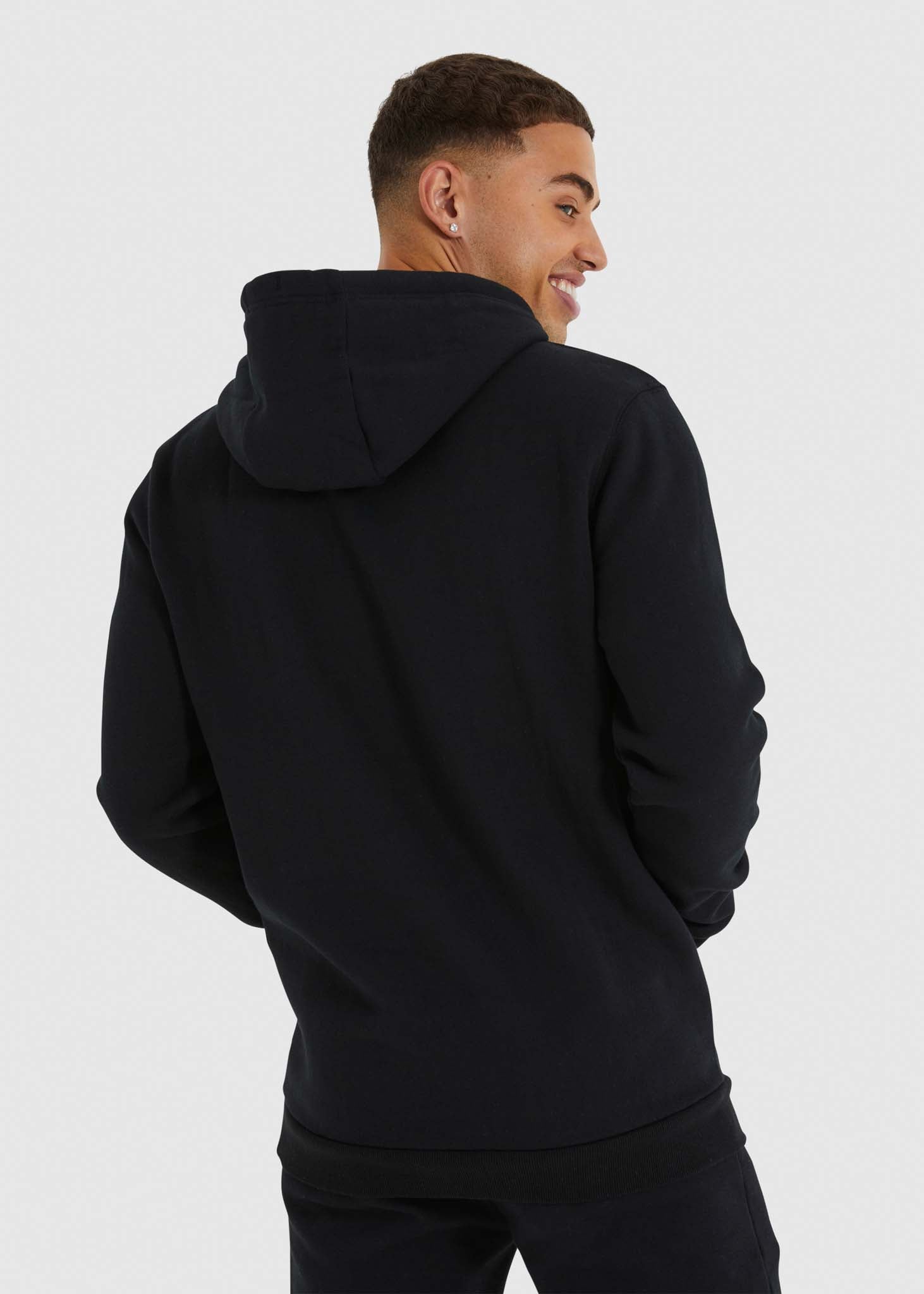 Ellesse hoodie black with print
