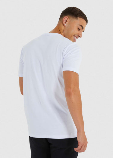 Ellesse T-shirts  Subbio tee - white 