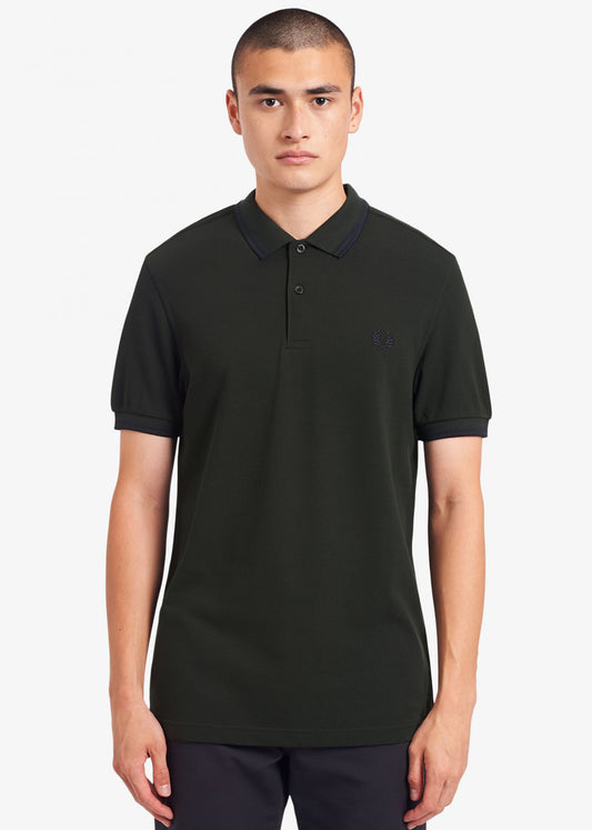 Fred Perry twin tipped polo brit racing green