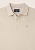 Hackett London Polo's  Cotton pique polo shirt - silver lining 